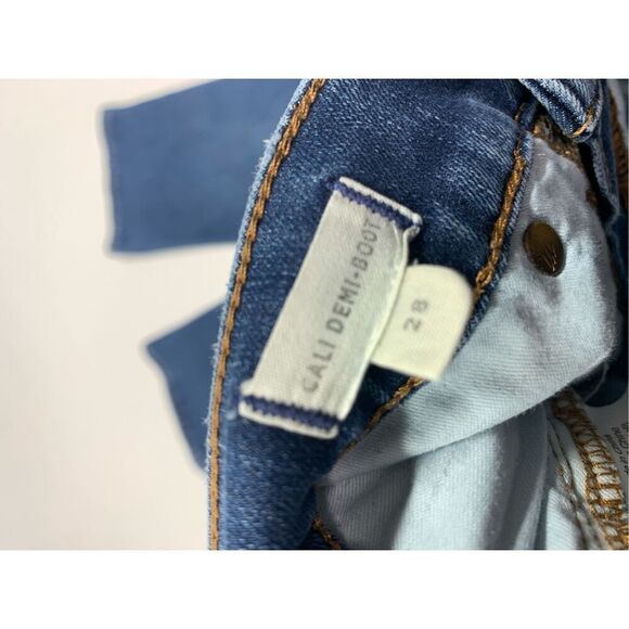 Madewell Cali Denim Boot Cut Jean Size 28 - Picture 3 of 7